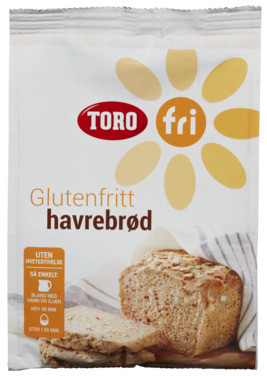 Havrebrød Glutenfri 409 g Toro
