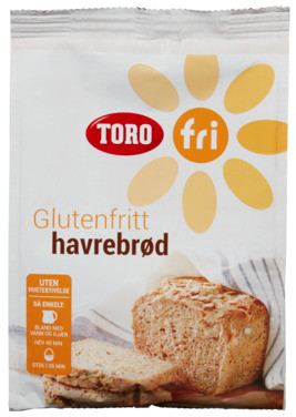 Havrebrød Glutenfri 409 g Toro