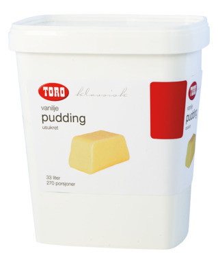 Toro Vaniljepudding Usukret Klassisk