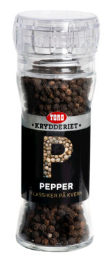 Pepper Hel Sort Kvern 65g TORO