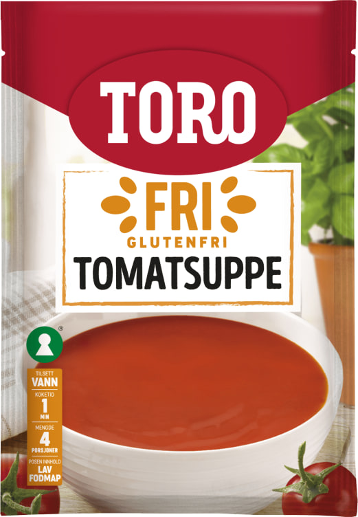 Tomatsuppe glutenfri 73g Toro