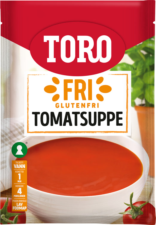 Tomatsuppe glutenfri 73g Toro