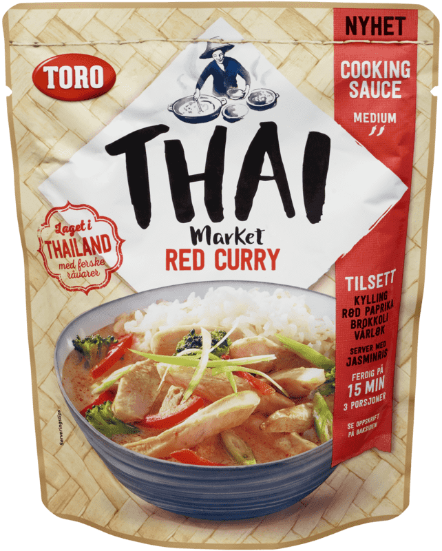 Toro Thai Market Red Curry cooking sauce 300g