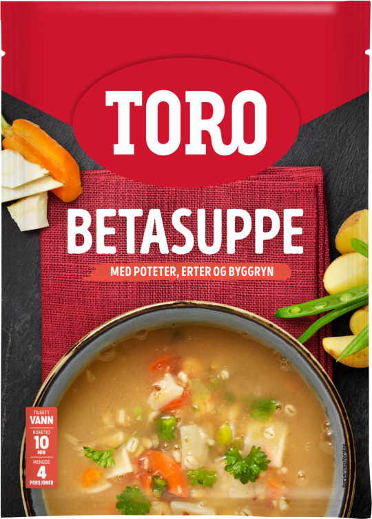 Betasuppe 112g Toro