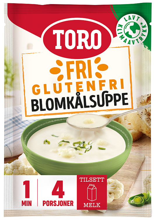 Blomkålsuppe glutenfri 51g Toro