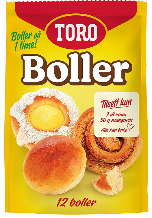 Hveteboller Mix 600g Toro
