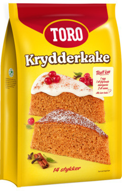 Krydderkake 368g Toro