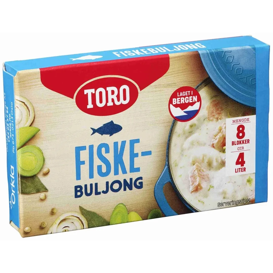 Fiskebuljong Blokk 135g Toro