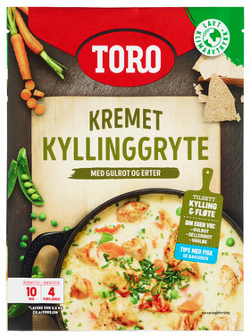 Kremet Kyllinggryte 88g Toro