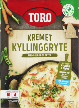 Kremet Kyllinggryte 88g Toro