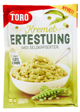 Ertestuing Kremet 150g Toro