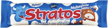 Stratos Melkeglede Sjokoladebar 35g