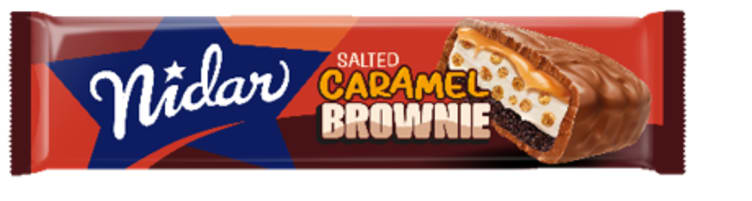 Caramel Brownie Salted 45g Nidar