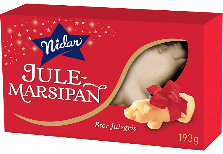 Julemarsipan Stor 193g Nidar