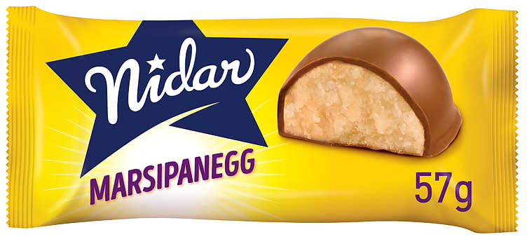 Marsipanegg m/Sjokolade 57g Nidar