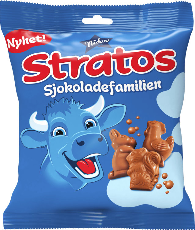 Sjokoladepose 140g Stratos