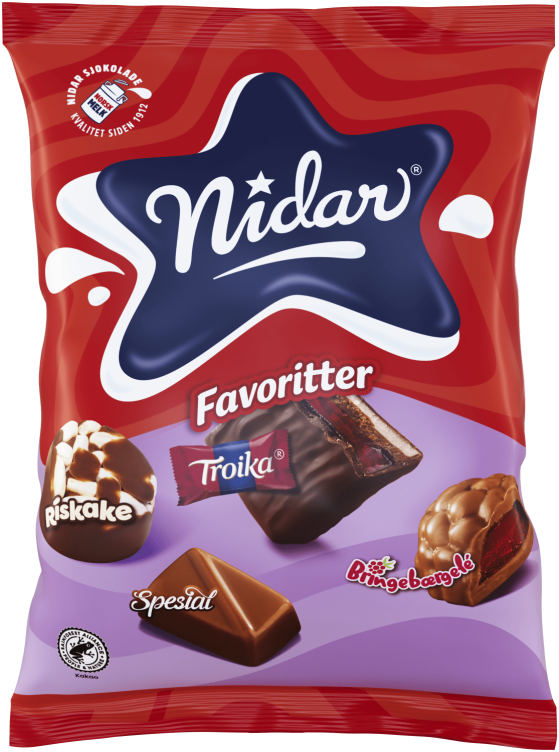 Nidar Favoritter Troika 200g