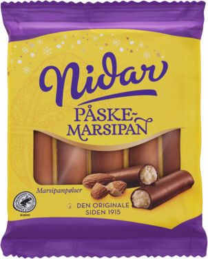 Nidar Påske Marsipanpølser 5-pk 110g
