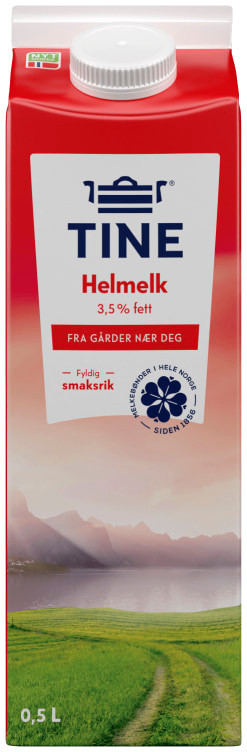 Helmelk 0,5l Tine