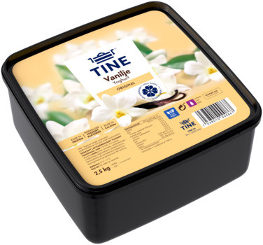Yoghurt Vanilje 2.5kg Tine