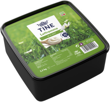Lettrømme 2,5kg Tine