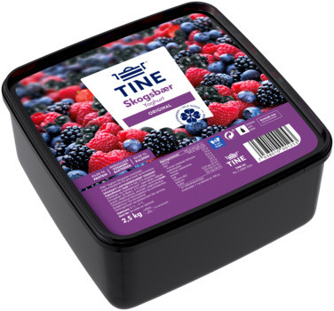 Yoghurt Skogsbær 2,5kg Tine