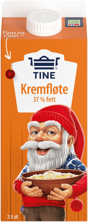 Kremfløte 37% 7,5dl Tine