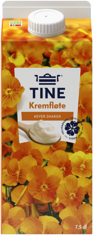 Kremfløte 37% 7,5dl Tine