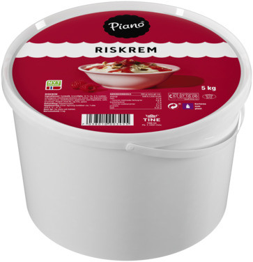 Piano Riskrem Spann 5kg Tine
