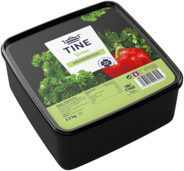 Rømmedressing Urter 2,5kg Tine