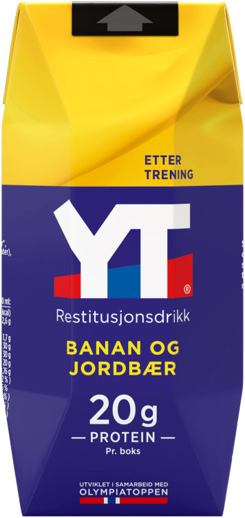 Yt Restitusjon Banan&Jordbær 330ml