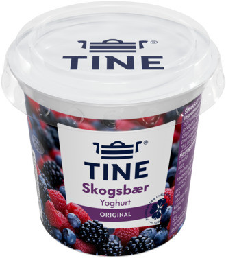 Yoghurt Skogsbær 180g Tine