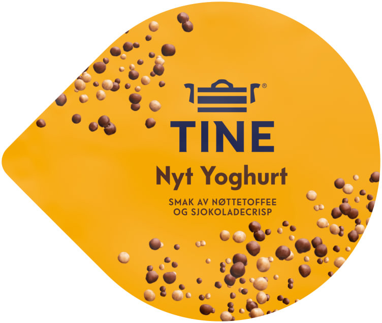 Nyt Yoghurt Nøttetoffee/Sjokocrisp 119g