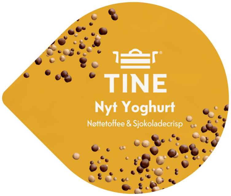 Nyt Yoghurt Nøttetoffee/Sjokocrisp 119g