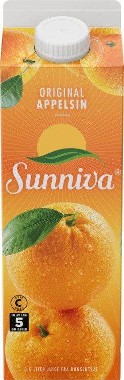 Appelsinjuice 0,5l Sunniva