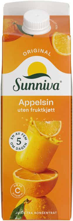 Appelsinjuice 0,5l Sunniva