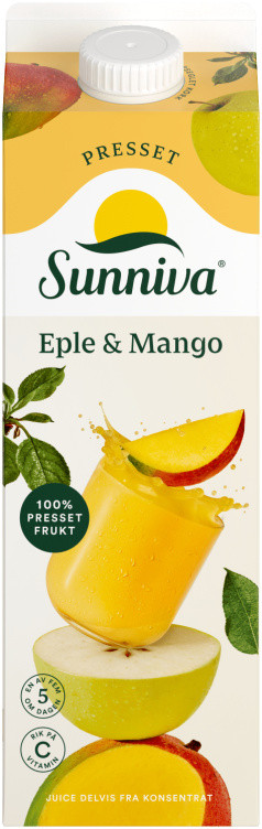 Mango/Eple Juice Premium 1l Sunniva