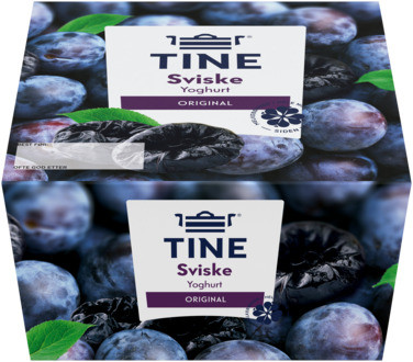 Yoghurt Sviske 4x150g Tine