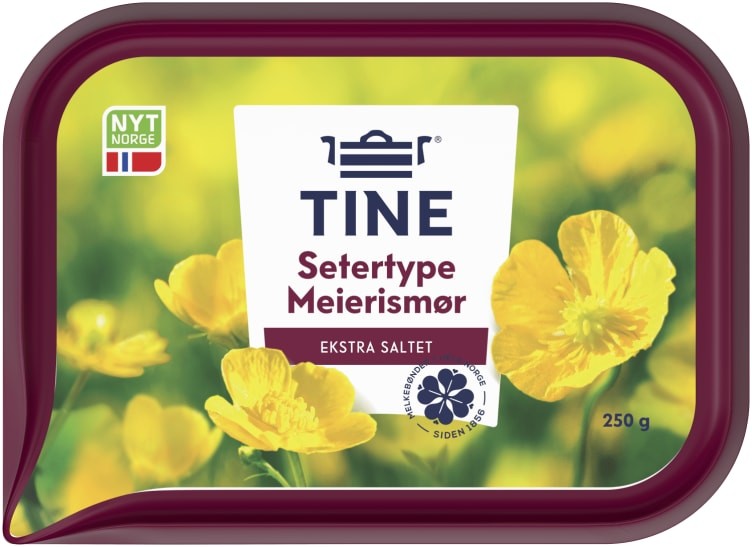 Smør Setertype 250g Bordpk Tine