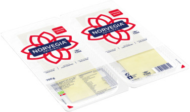 Norvegia Tynnere Skive 700g Tine