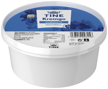 Kremgo' Naturell 1kg Tine