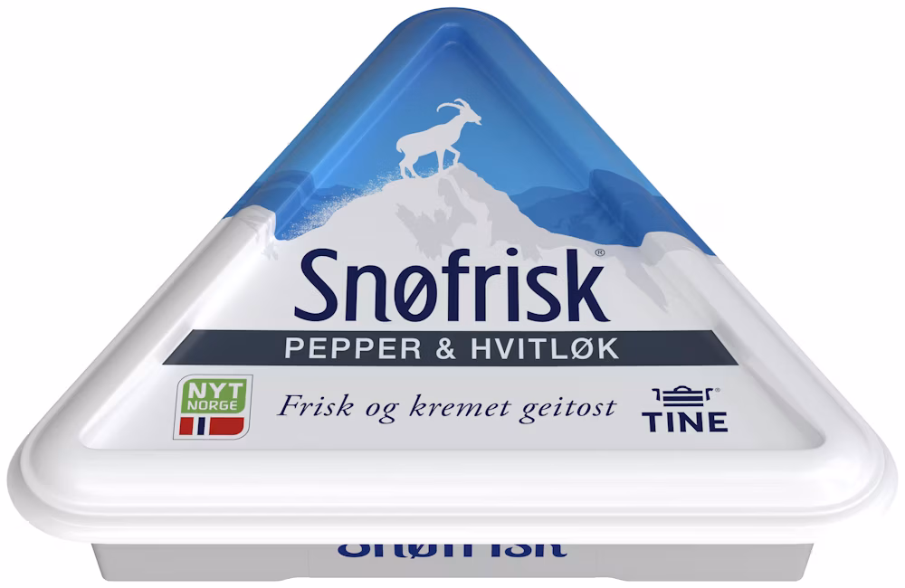 Snøfrisk Pepper & Hvitløk 125 g