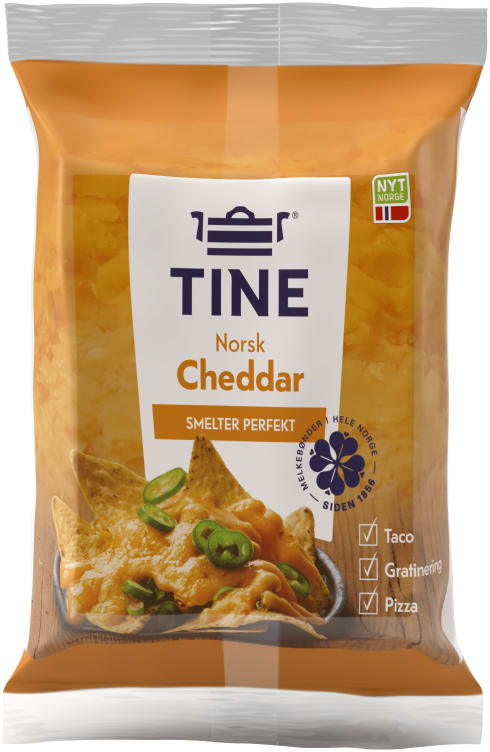 Cheddar Norsk 250g Tine