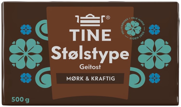 Geitost Ekte Stølstype 500g Tine