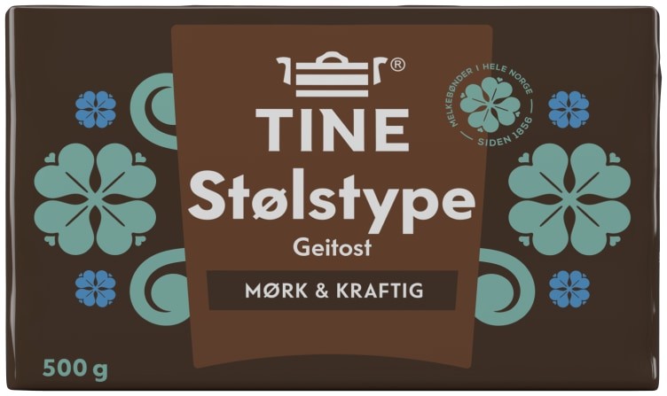 Geitost Ekte Stølstype 500g Tine