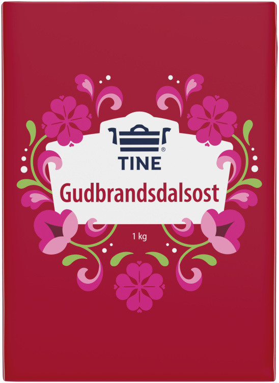 Gudbrandsdalsost G35 1kg Tine