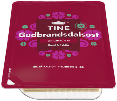 Gudbrandsdalsost Skivet 130g Tine