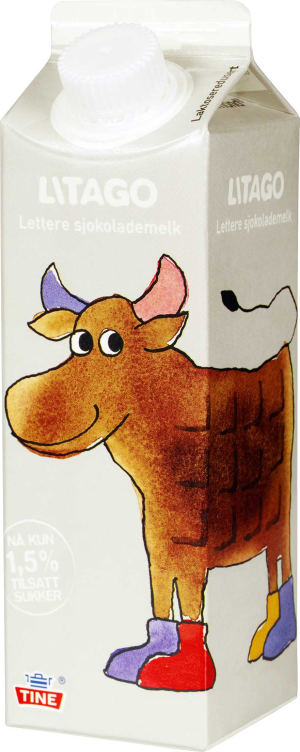 Litago Melk Sjokolade Lett 0,5l Tine