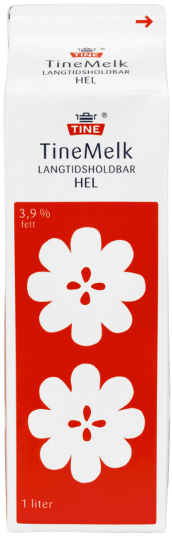 Helmelk Langtidsholdbar 1l Tine
