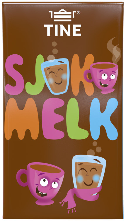 Sjokomelk 250ml Tine